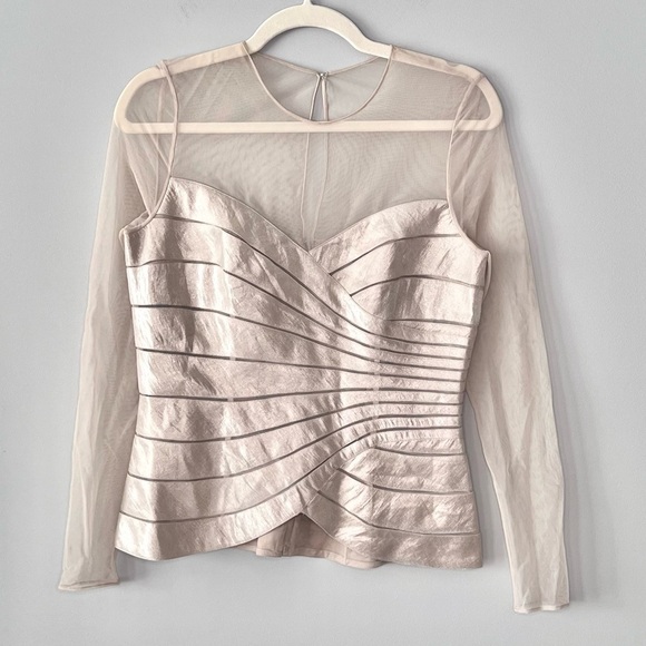 Adrianna Papell Tops - Adrianna Papell Evening Essentials Corset | Champagne |Size 8